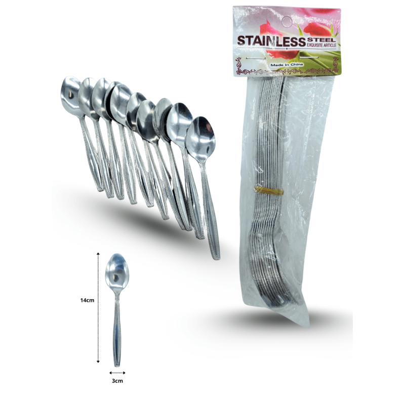 cuchara cafetera puntos C/12 PB-0003B