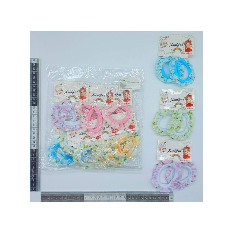 set liga licra olanes en par variedad de colores C/12sets 23ZH-24