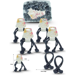 liga nudo negra C/12 75055-BK o LUT-02A