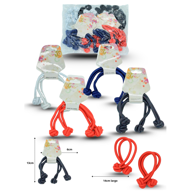 liga nudo par colores escolares C/12 MVU-02E