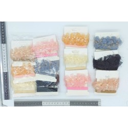 liga con adorno de tul varios colores C/12 R244C-18