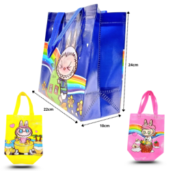 bolsa plastificada LABUBU 22x24x10cm C/12 R252J-52