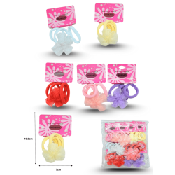 liga licra con adorno tul set 3 pzas C/12 1A-6