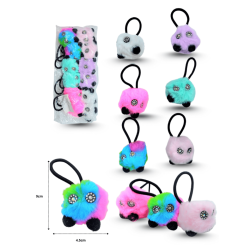 liga con pompón y ojos C/12 R22C-51