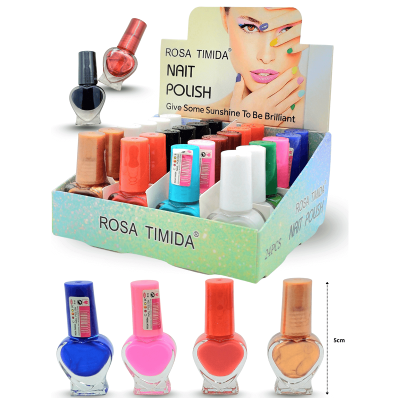 esmalte mini corazón C/24 XH210995