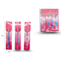 lima metálica con pata de mula en blíster C/12 HLQ-39