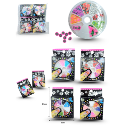 decoración para uñas carrusel C/12 ZB-0046