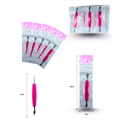 espátula para manicura empacada individual C/12 26G-138
