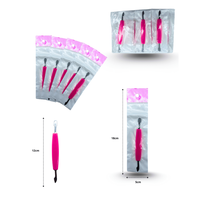 espátula para manicura empacada individual C/12 26G-138