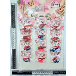 uña cuadrada con pegamento en planilla C/12 13H-26