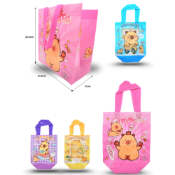 bolsa plastificada decorada Capy bara C/12 24-V62 o 25C-133