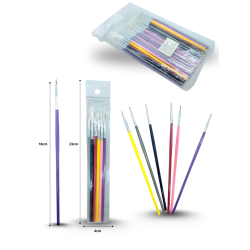 pincel para decoración set 5 pzas C/12 YOU13-B4