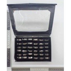 anillo figura calaveras halloween acero inoxidable C/36 R246M-51