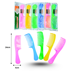 peine en tira con mango colores vivos C/12 M1-2F-237