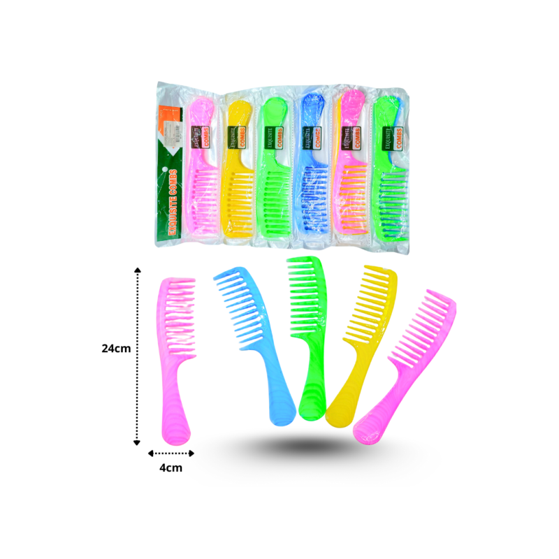 peine en tira con mango colores vivos C/12 M1-2F-237