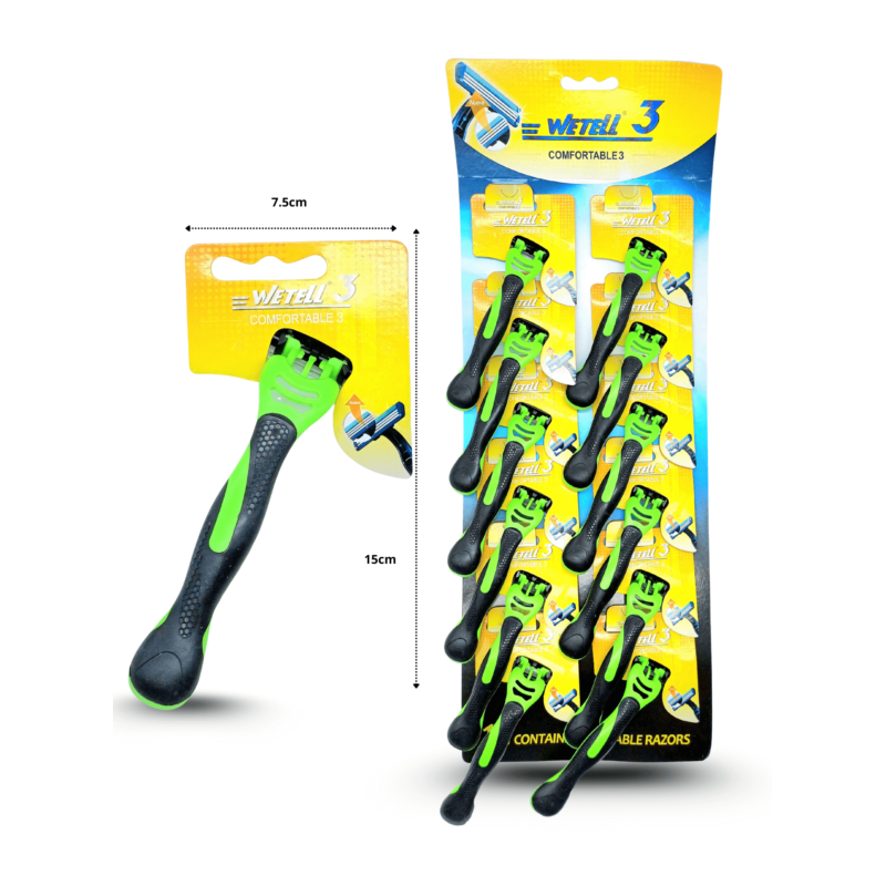 rastrillo en tira WETELL C/12 M1187-1F-2