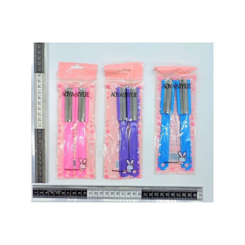 lima de metal para callo set 2 pzas C/12 10G-265