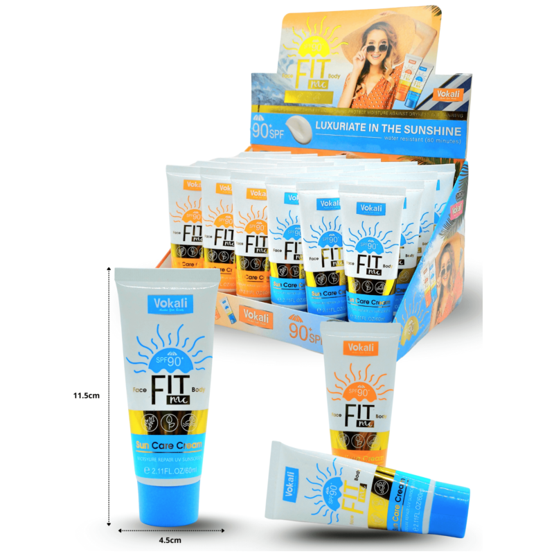 protector solar para rostro o cuerpo 90+SPF C/24 CX7738 o HFS-7738