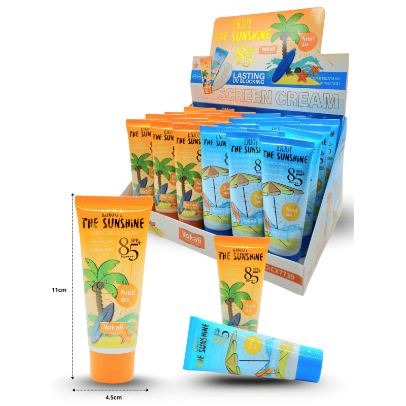 protector solar para rostro o cuerpo 85+ SPF muy alta protección C/24 CX7739 o HFS-7739