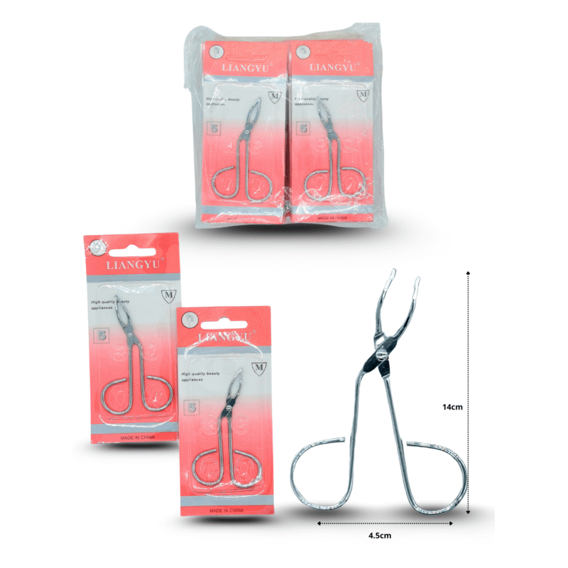 pinza saca ceja en blister C/12 EMB-318