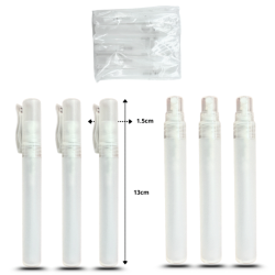 atomizador tubo de bolsillo 10ml C/12 1F-1