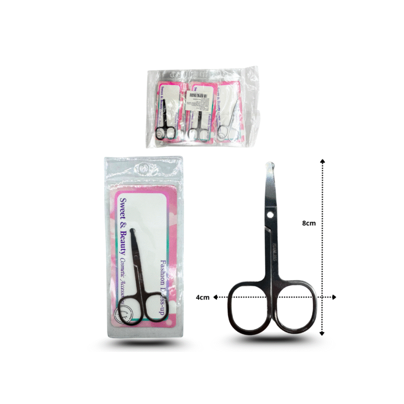 tijera bigotera punta redonda C/12 9H-91