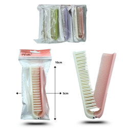 cepillo plegable de plástico variedad de colores C/12 K-78