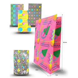 bolsa chica grecas 16cmx26.5cmx7cm C/12 CRS TRS