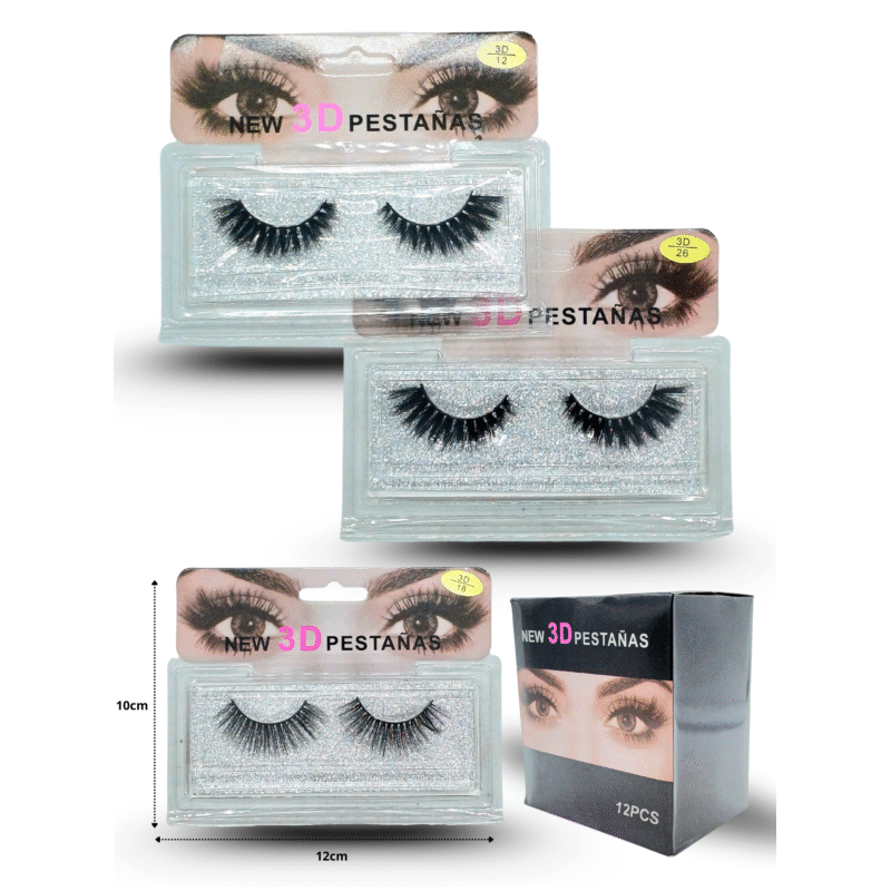 pestaña 3D C/12 DG24-U36