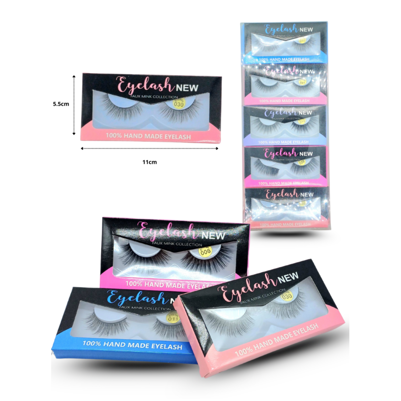 pestaña surtida mink collection C/10 QYN-1126