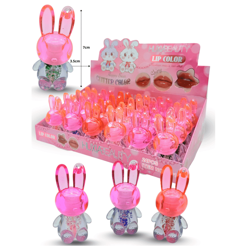 lip gloss bunny con gliter C/24 25C-70