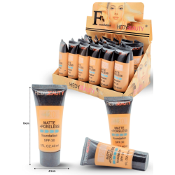 maquillaje liquido HEDY BEUTY 120 poreless SPF 30 40 ml C/24 MW67-1H-13