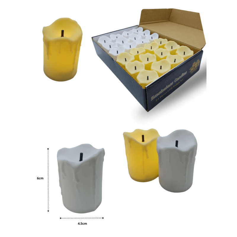 vela led 5×3.5cm C/24 F2857