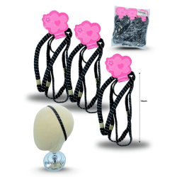 valerina licra negra set 3 pzas C/12 DNM-04C