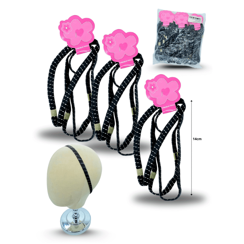 valerina licra negra set 3 pzas C/12 DNM-04C