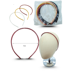 diadema delgada colores tierra C/12 EE2414