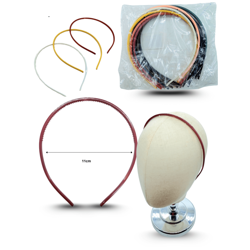 diadema delgada colores tierra C/12 EE2414