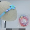 diadema de plástico infantil con adorno variedad de colores C/12 G16-4A-11
