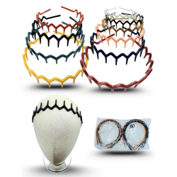 diadema dentada multicolor C/12 EE2419