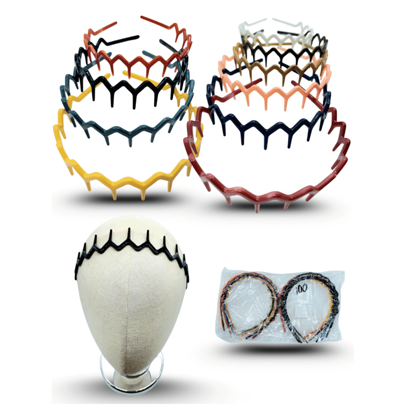 diadema dentada multicolor C/12 EE2419