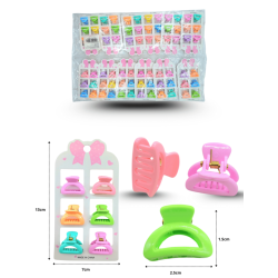 3 pinza arco hueco mini set 6 pzas C/12 M1242-3B-24